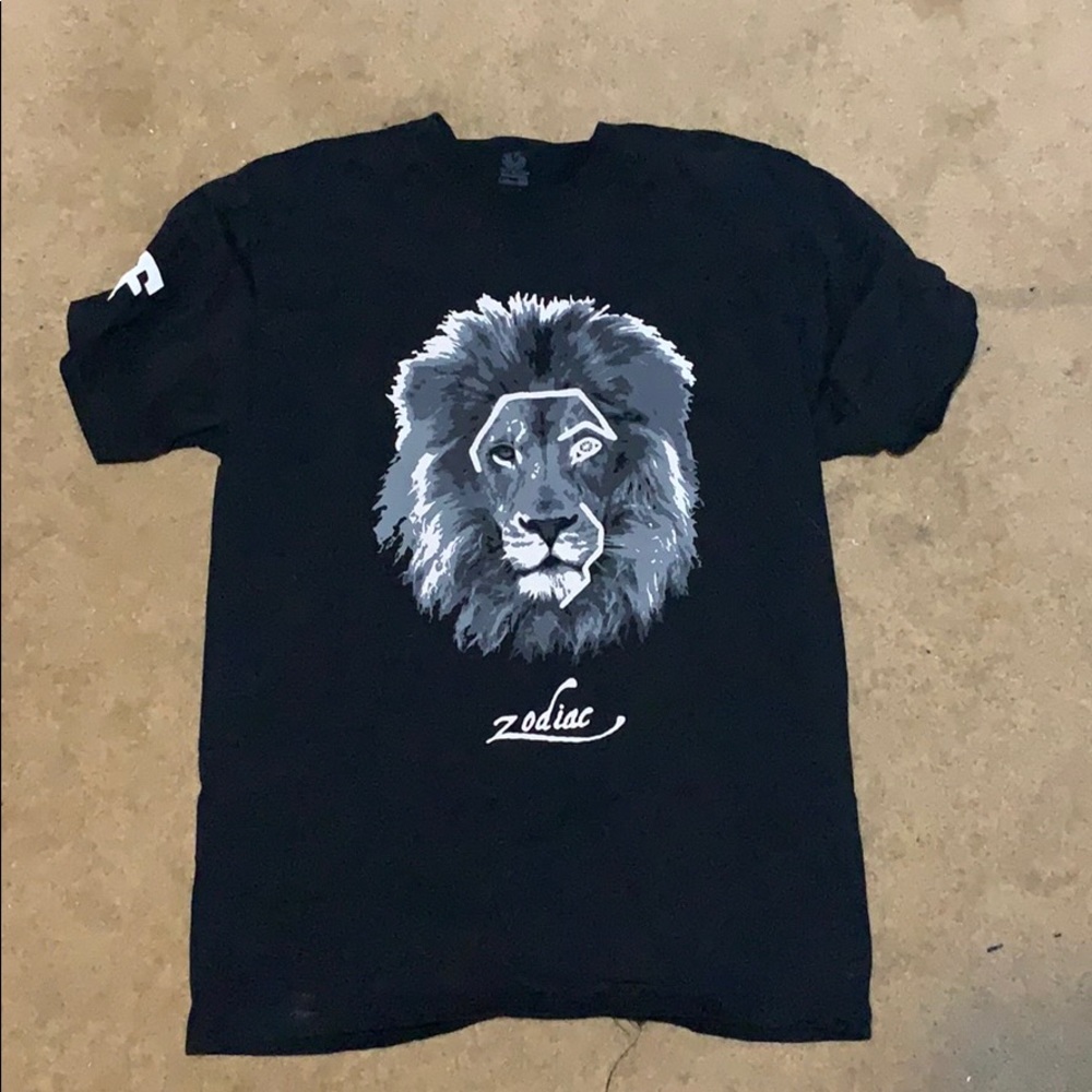 Zodiac Band Graphic Logo Tee